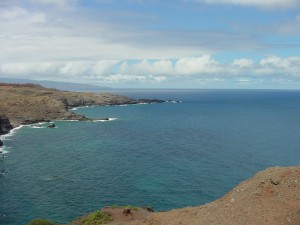 The coast of Maui