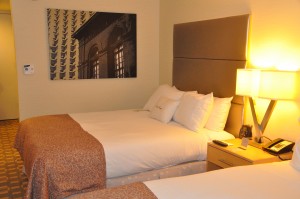 A DoubleTree by Hilton room