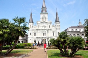 Saint Louis Cathedral at Jackson Square, New Orleans