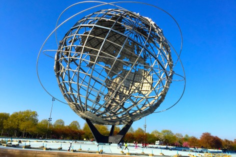 The Unisphere at New York's Flushing Meadow Park