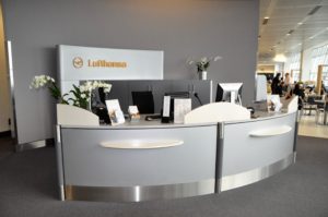 Lufthansa Lounge at JFK