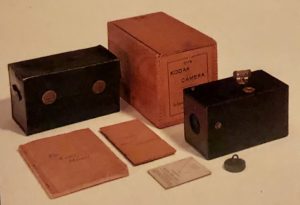 The original Kodak camera, 1888.