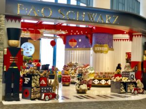 The new LaGuardia terminal features an FAO Schwarz for last-minute holiday shopping.