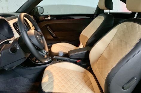 Interior of the 2019 Volkswagen Beetle Final Edition SE